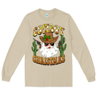 Mushroom cowboy christmas santa Long Sleeve Tee - BarkalooDesign