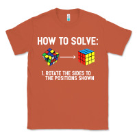 Copper youth rubiks cube rotate the sides to the position shown cube Classic Tee - DesigneFamous