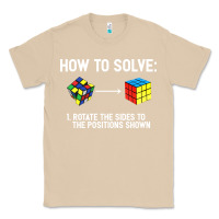 Mushroom youth rubiks cube rotate the sides to the position shown cube Classic Tee - DesigneFamous