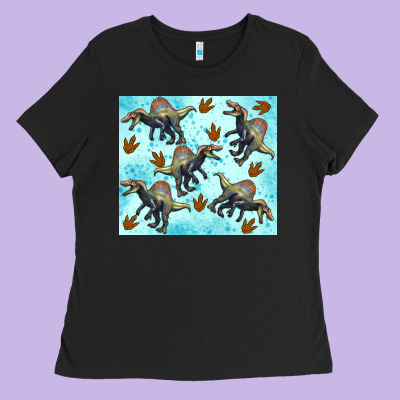 Spinosaurus Ladies Tee Designed By Artiststas