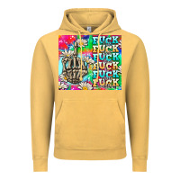 Vintage Mustard fuck everything skeletons Vintage Hoodie - AdoDesignShop