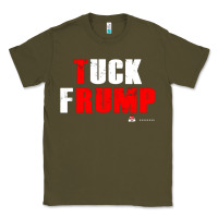 Army Green tuck frump Classic Tee - DesigneFamous