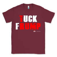 Burgundy tuck frump Classic Tee - DesigneFamous