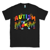 Black Autism mom Classic Tee - FaDigitalArtStudio