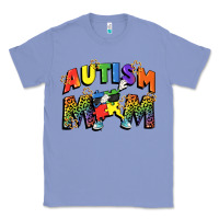 Colony Blue Autism mom Classic Tee - FaDigitalArtStudio