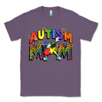 Lavender Autism mom Classic Tee - FaDigitalArtStudio