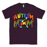 Plum Autism mom Classic Tee - FaDigitalArtStudio