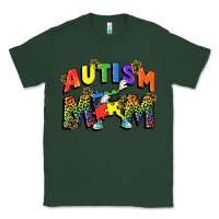 Sports Green Autism mom Classic Tee - FaDigitalArtStudio