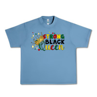 Pebble Blue strong black queen Urban Heavy Tee - Artiststas