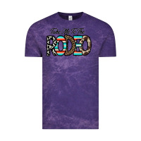 Cloud Purple take me to the rodeo Vintage Tee - CowhideDigitalArt