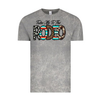Cloud Rock take me to the rodeo Vintage Tee - CowhideDigitalArt