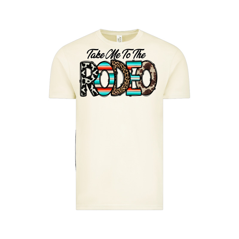 Take Me To The Rodeo Vintage Tee by CowhideDigitalArt | Teevron