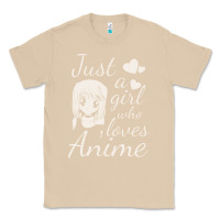 Mushroom just a girl who loves anime Classic Tee - DesigneFamous