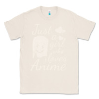 Natural just a girl who loves anime Classic Tee - DesigneFamous
