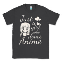 Smoke just a girl who loves anime Classic Tee - DesigneFamous