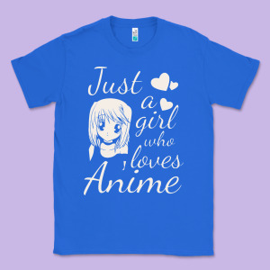 Just A Girl Who Loves Anime Classic Tee Designed By Designefamous