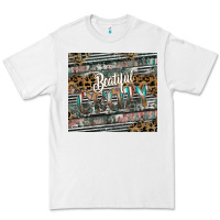 White beautiful crazy Premium Tee - CowhideDigitalArt
