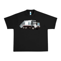 Black garbage truck Urban Heavy Tee - Artiststas