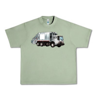 Oil Green garbage truck Urban Heavy Tee - Artiststas