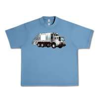 Pebble Blue garbage truck Urban Heavy Tee - Artiststas