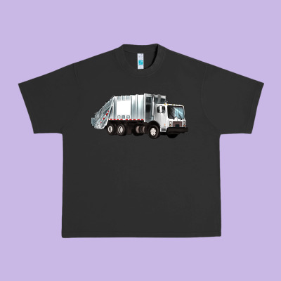 Garbage Truck Urban Heavy Tee Designed By Artiststas
