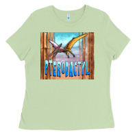 Matcha dinosaur pterodactyl Ladies Tee - Artiststas