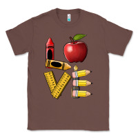 Chestnut love teacher Classic Tee - BarkalooDesign