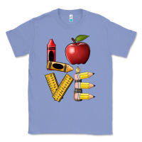 Colony Blue love teacher Classic Tee - BarkalooDesign