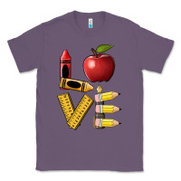 Lavender love teacher Classic Tee - BarkalooDesign