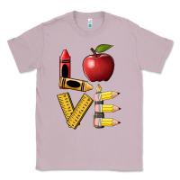 Lilac love teacher Classic Tee - BarkalooDesign