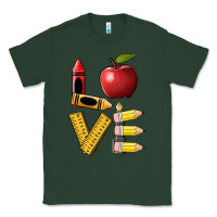 Sports Green love teacher Classic Tee - BarkalooDesign