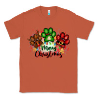 Copper merry christmas paws Classic Tee - FaDigitalArtStudio