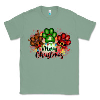 Sage merry christmas paws Classic Tee - FaDigitalArtStudio