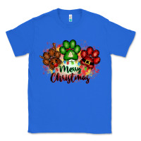 True Royal merry christmas paws Classic Tee - FaDigitalArtStudio