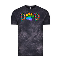 Cloud Black dad lgbt Vintage Tee - CowhideDigitalArt
