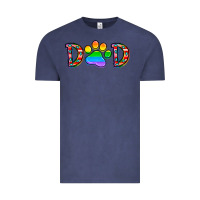 Vintage Denim dad lgbt Vintage Tee - CowhideDigitalArt