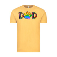 Vintage Mustard dad lgbt Vintage Tee - CowhideDigitalArt