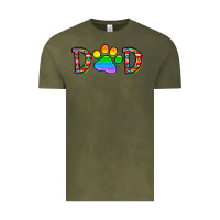 Vintage Olive dad lgbt Vintage Tee - CowhideDigitalArt