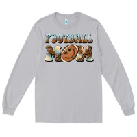 Moon Dust football mom football smiley face Long Sleeve Tee - BarkalooDesign