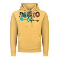Vintage Mustard rodeo life with gemstone Vintage Hoodie - AdoDesignShop