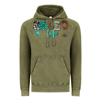 Vintage Olive rodeo life with gemstone Vintage Hoodie - AdoDesignShop