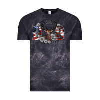 Cloud Black best dad ever Vintage Tee - SublimationCraftShop