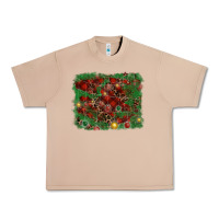 Burro christmas background Urban Heavy Tee - RanaPortraitStore