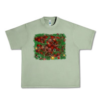 Oil Green christmas background Urban Heavy Tee - RanaPortraitStore
