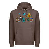 Coffee ı am blessed Premium Hoodie - AdoDesignShop