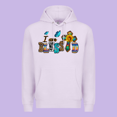 ı Am Blessed Premium Hoodie Designed By Adodesignshop