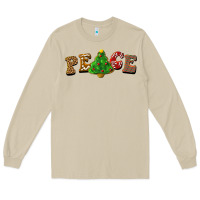 Mushroom christmas peace Long Sleeve Tee - BarkalooDesign
