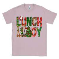 Lilac Lunch Lady Christmas Classic Tee - BundleAndBundleShop