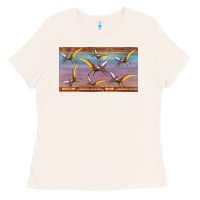 Bone dinosaur pterodactyl sippy cup Ladies Tee - Artiststas