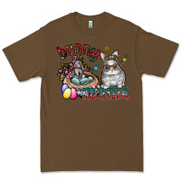 Cacao Bunny mama Premium Tee - CowhideDigitalArt
